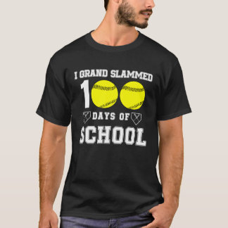 Camiseta 100th Day of School Teacher Coach Kids Child 100 D