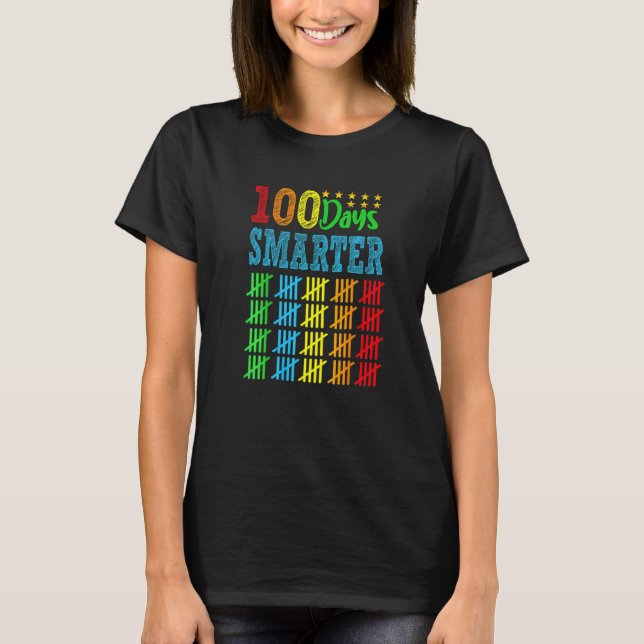 Camiseta 100th Day of School Teacher Kid Child Happy 100 Da (Anverso)