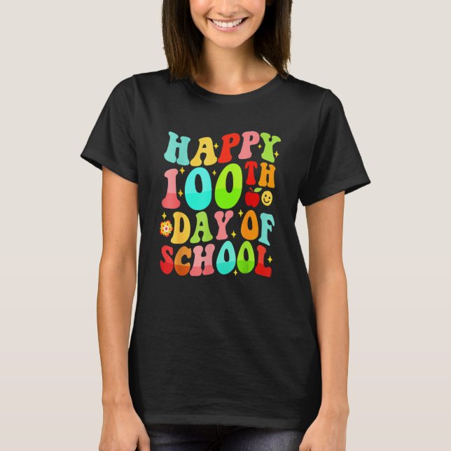 Camiseta 100th Day Of School Teachers Costume 100 Days Stud (Anverso)