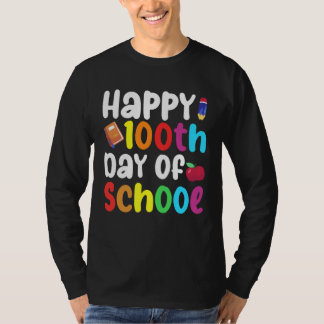 Camiseta 100th Day of School Teachers Kids Child Happy 100 