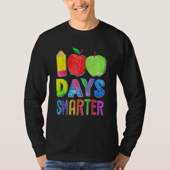 Camiseta 100th Day Student Cute Boys Girls 100 Days Of Scho (Anverso)