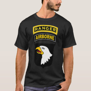 Camiseta 101ª Bandera De Ranger De División Aérea
