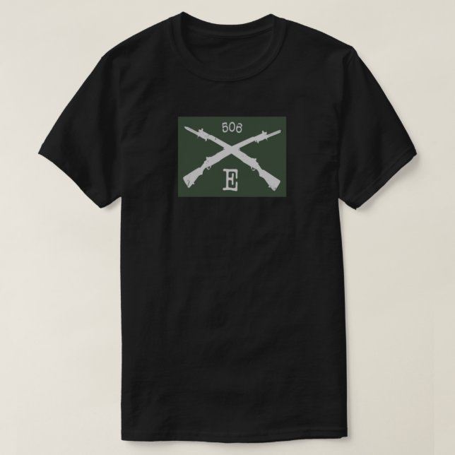 Camiseta 101ª División Aérea Easy Company 506ª Essenti (Diseño del anverso)