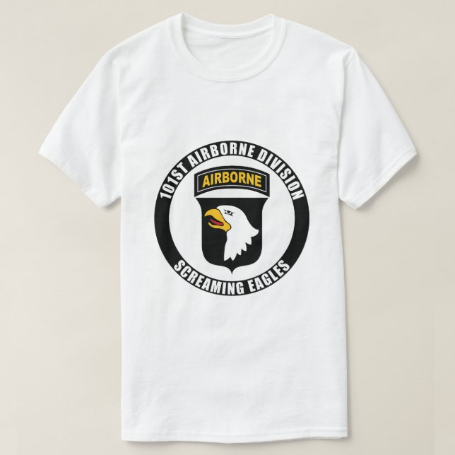 Camiseta 101ª División Aérea Famosa Motto Militar Vete (Diseño del anverso)