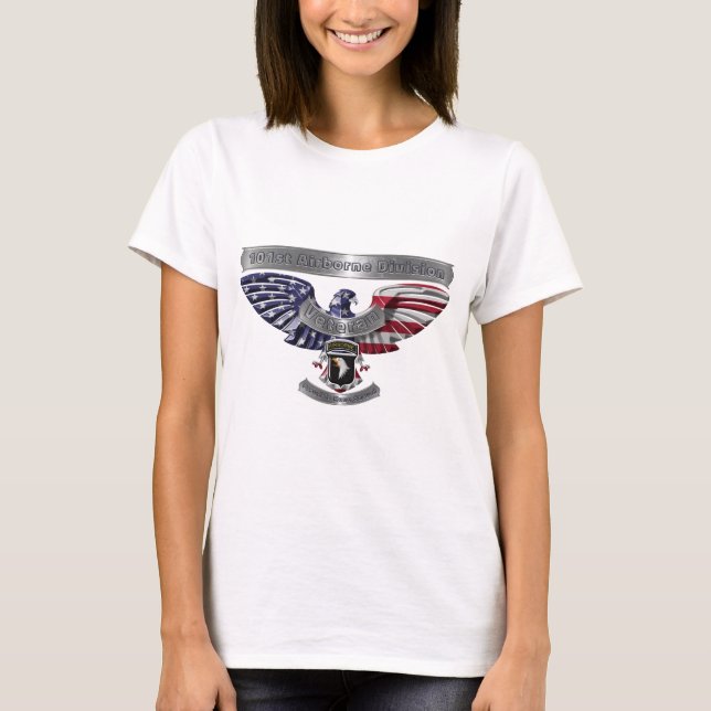 Camiseta 101ª División Aérea "Orgullosa De Haber Servido" (Anverso)