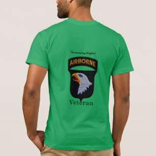 Camiseta 101ª división aérea parche chillando águilas