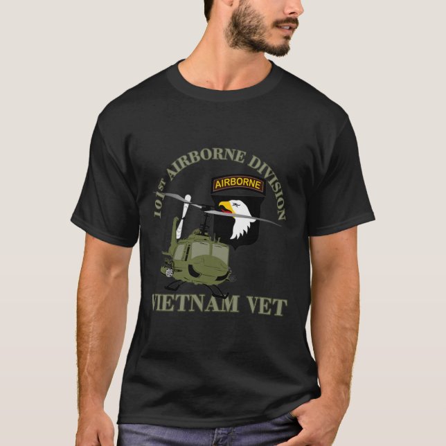 Camiseta 101ª División Aérea Veteranos de Vietnam D (Anverso)