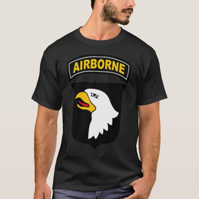 Camiseta 101ª parche de la División Aérea - Ataque aéreo -  (Anverso)