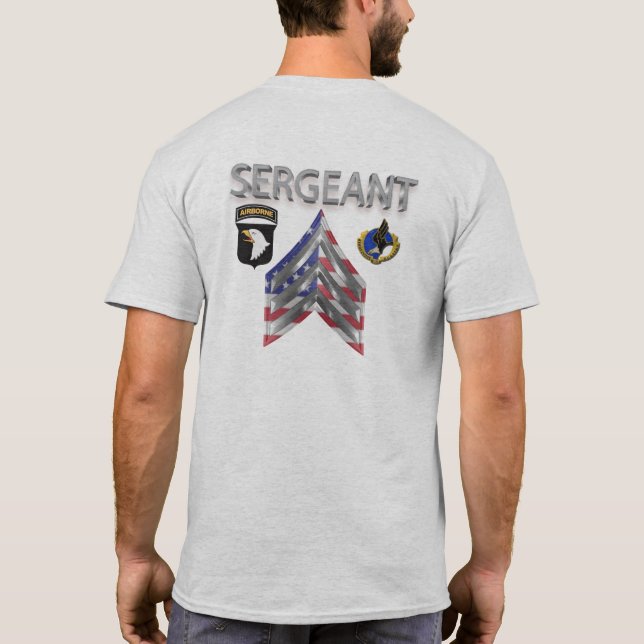 Camiseta 101ª sargento de la División Aérea (Reverso)
