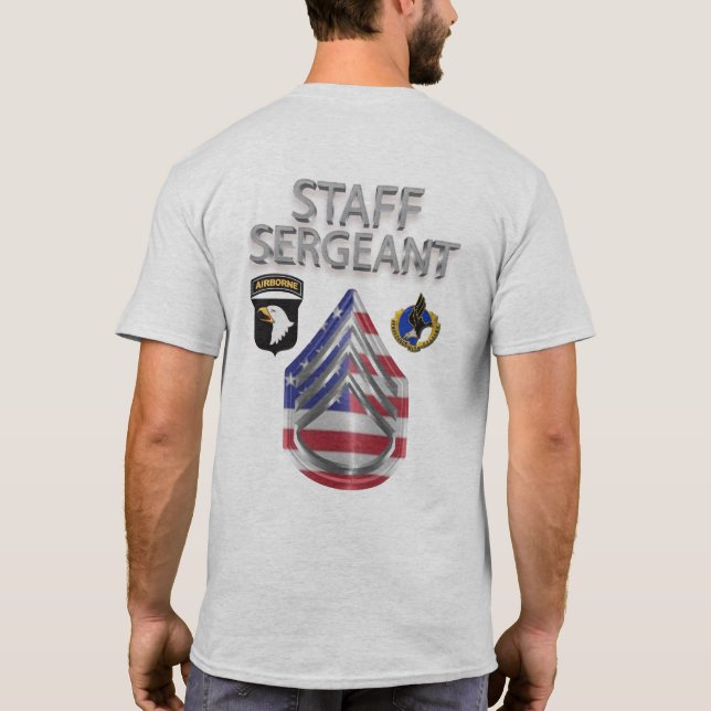 Camiseta 101ª sargento de la División Aérea (Reverso)