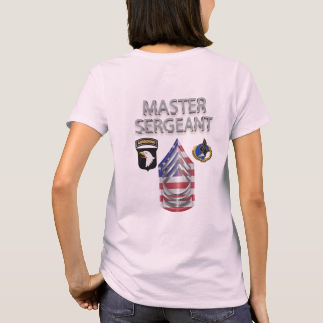 Camiseta 101ª sargento mayor de la División Aérea (Reverso)