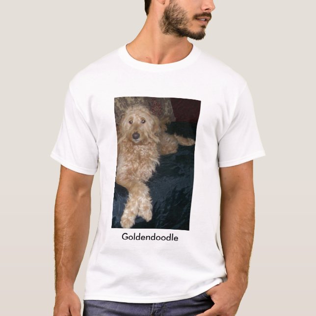 Camiseta 101_1570, Goldendoodle (Anverso)