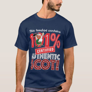 Camiseta ¡101% Auténtico Escocés!