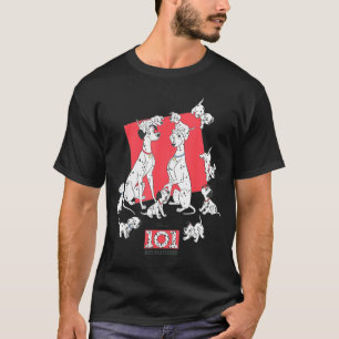 Camiseta 101 dálmatas pongo perdita cachorros familia