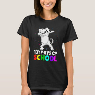 Camiseta 101 Days Smarter Dog Lover School Teachers Student