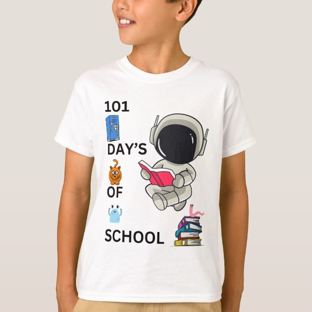Camiseta "101 Días De Escolar A La Izquierda" (Anverso)