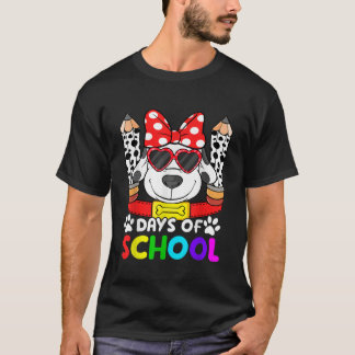 Camiseta 101 Días De Estudiante Escolar 100 Días Más Inteli