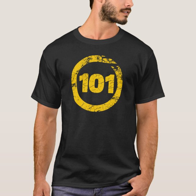 Camiseta 101 sucios (Anverso)
