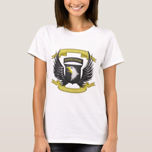 Camiseta 101o 3D aerotransportado (Anverso)