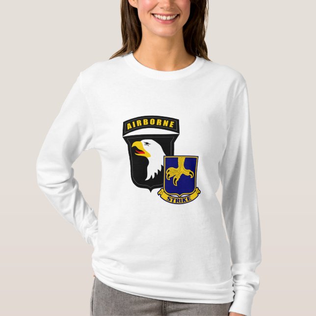 Camiseta 101o 502a infantería aerotransportada (Anverso)
