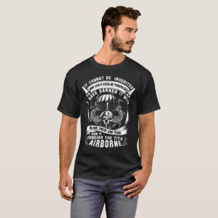 Camiseta 101o 82.o paratroope aerotransportado