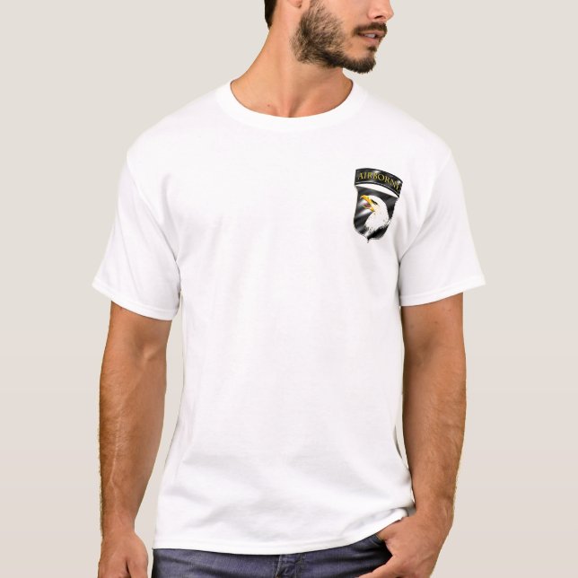 Camiseta 101o Cita de la división aerotransportada con (Anverso)