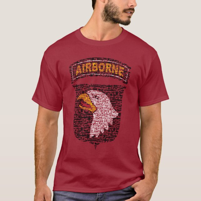 Camiseta 101o División aerotransportada (Anverso)