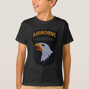Camiseta 101o División aerotransportada de ABN que grita a