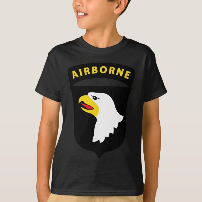 Camiseta 101o División aerotransportada - Eagles de (Anverso)
