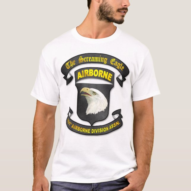 Camiseta 101ST Assn. de la división aerotransportada (Anverso)