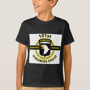 Camiseta 101ST DIVISIÓN AEROTRANSPORTADA de "EAGLES