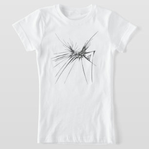 Camiseta 104 Arte de Tatuaje Tribal Abstracto en Blanco y N