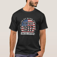 105º Regalos De Cumpleaños Hombres Vintage 1917 10