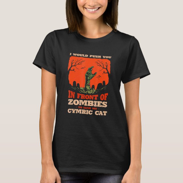 Camiseta 10548100014^Empuje En Zombies Para Guardar Mi Círm (Anverso)