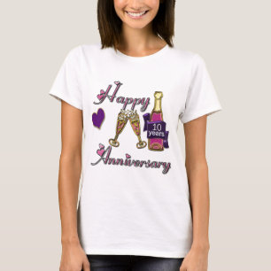 Camiseta 10.ª. Aniversario