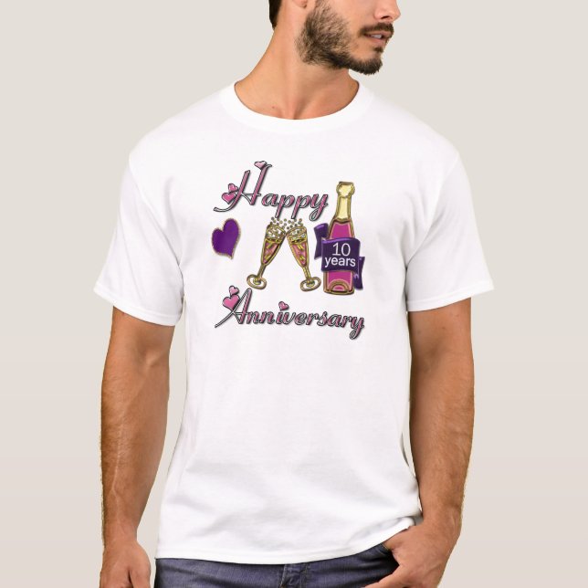 Camiseta 10.ª. Aniversario (Anverso)