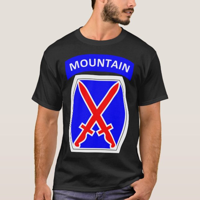 Camiseta 10.ª División de Montaña (Estados Unidos) Classic  (Anverso)