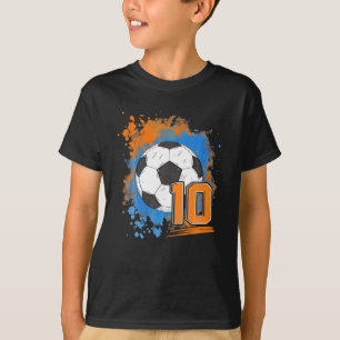 Camiseta 10.ª Jornada de Fútbol de 10 años