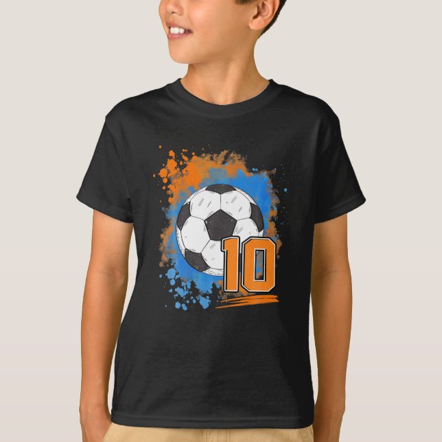 Camiseta 10.ª Jornada de Fútbol de 10 años (Anverso)