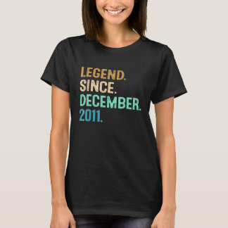 Camiseta 10.ª leyenda de 10 años desde el 20 de diciembre