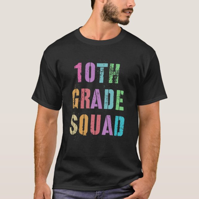 Camiseta 10.ª Maestra De GRADO SQUAD Preparada Para Rodar G (Anverso)