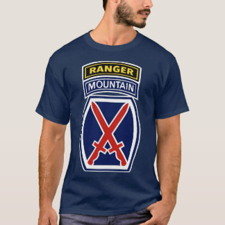 Camiseta 10.ª Pestaña De La División De Montaña