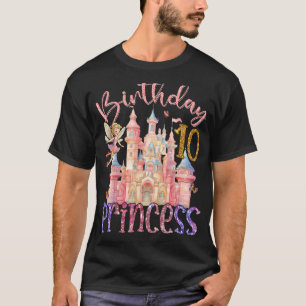 Camiseta 10.ª Princesa Fairy de 10 años