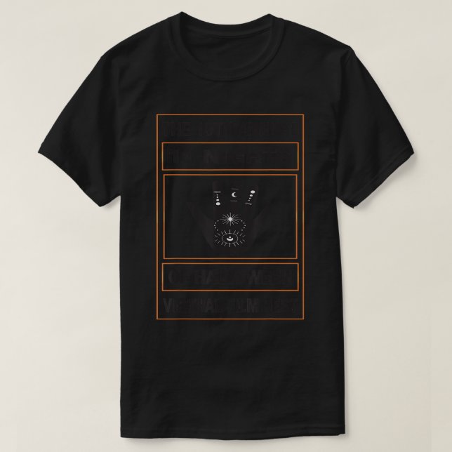 Camiseta 10.ª tarifa anual de películas virtuales de Hallow (Diseño del anverso)