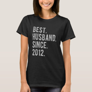 Camiseta 10.º Aniversario Boda Por Su Mejor Esposo Sinc