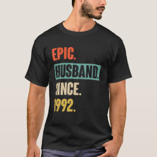 Camiseta 10.º Aniversario Del Boda Regalo Por Su Esposo Épi