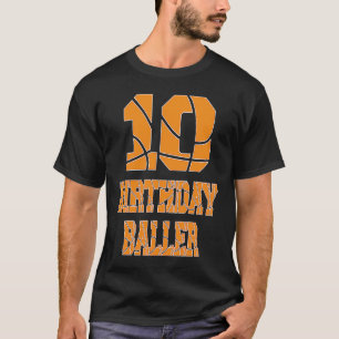 Camiseta 10.º Baller Niño de 10 años