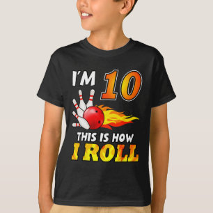 Camiseta 10.º Bote De Cumpleaños Así Es Como Yo Llavo 10 Añ