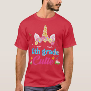 Camiseta 10.º Chica Magico De Unicornio De Grado Cutie