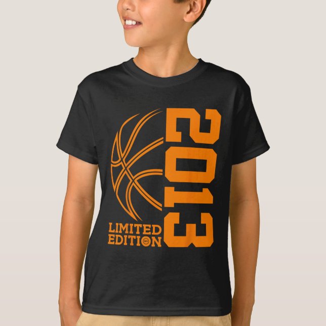 CAMISETA 10.º CUMPLEAÑOS BASKETBALL LIMITED EDITION 2013 (Anverso)